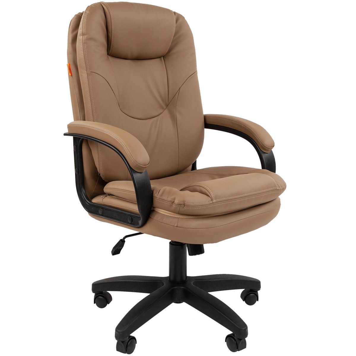 Офисное кресло CHAIRMAN 668LT NEW, экокожа, бежевый